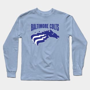 Retro Baltimore Colts Long Sleeve T-Shirt